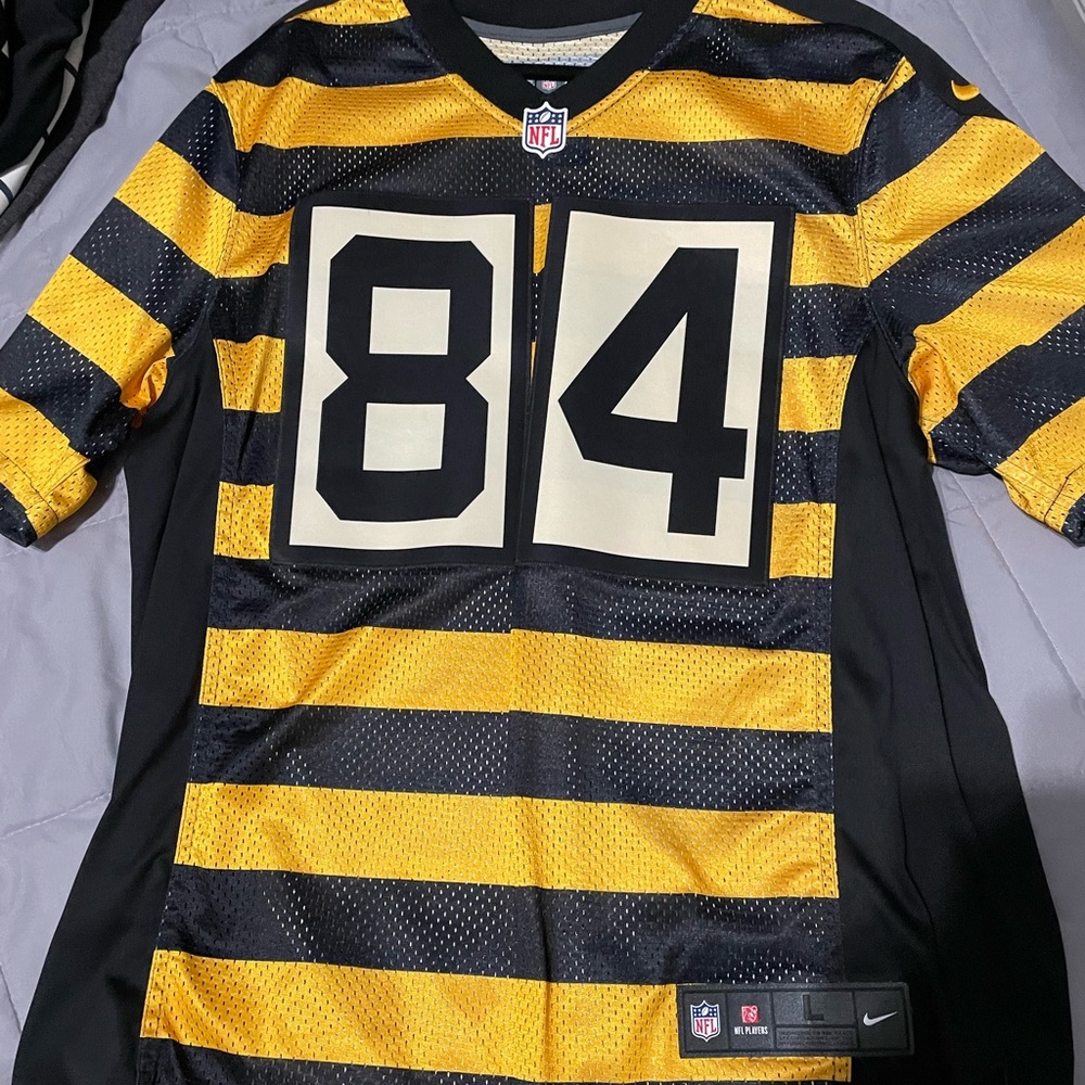 Mens Steelers Jersey - Brown - Size L
